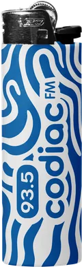 Briquet Codiac au motif de vagues.
