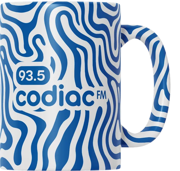 Mug Codiac au motif de vagues.